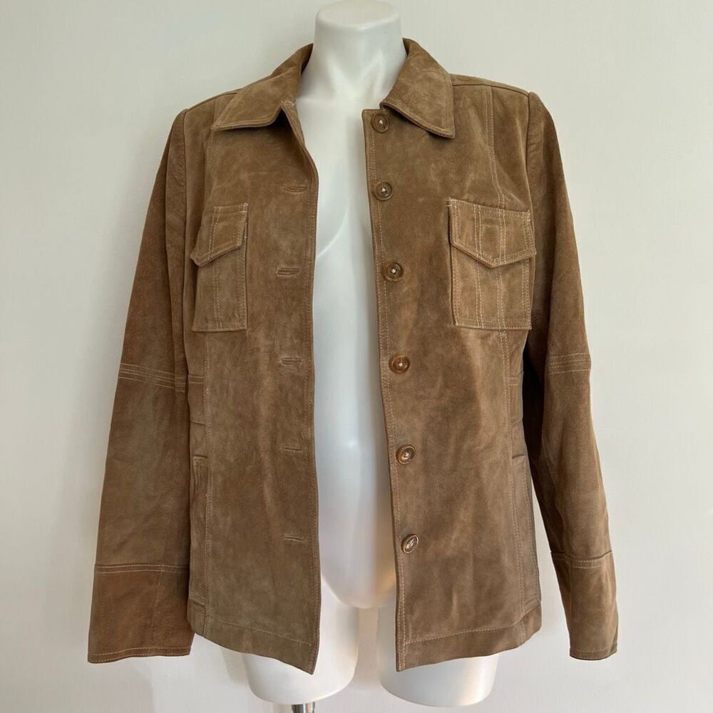 Target y2K Suede leather jacket